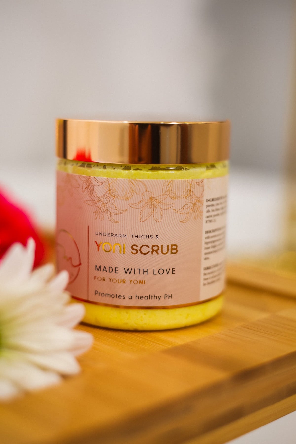 Shea Butter Thighs & Underarm Turmeric Yoni Scrub 8oz